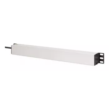 DIGITUS PDU - 1U aluminiowa listwa zasilająca do montażu w szafie rack 8x gniazdo bezpieczne 1x gniazdo 16A 230VAC 50/60Hz wtyk IEC C20