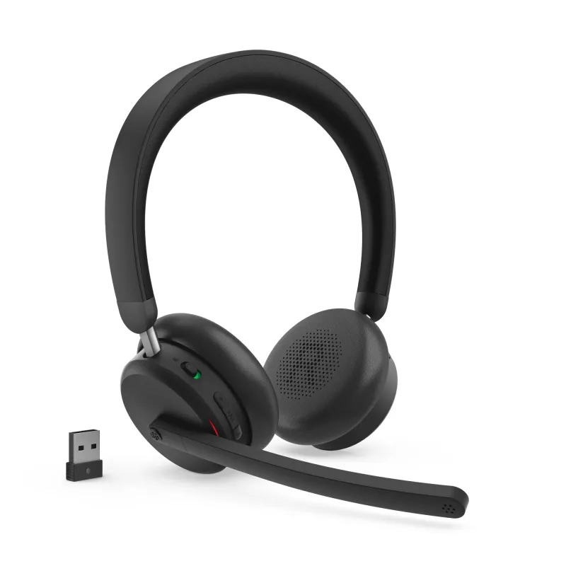 Lenovo ANC Headset 6550 Bezprzewodowy Head-band Biuro/Call center USB Type-C Bluetooth Czarny