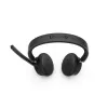 Lenovo 6550 Headset Wireless Head-band Office/Call center USB Type-C Bluetooth Czarny