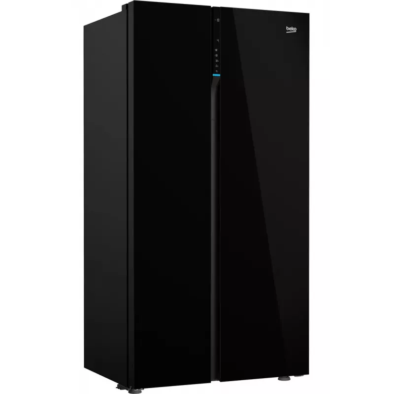 Lodówka side-by-side Beko GN163140ZGBN wolnostojąca 558 L czarna