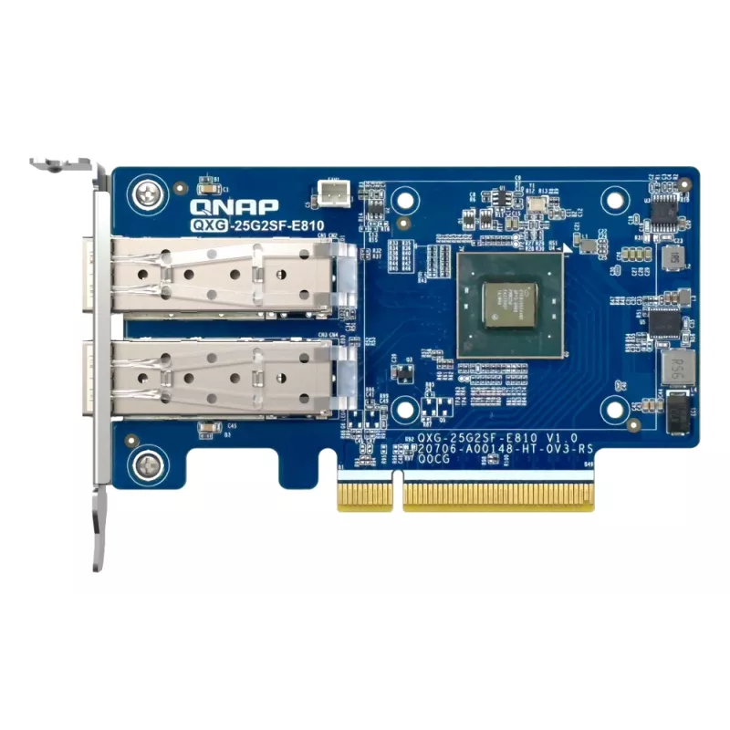 QNAP QXG-25G2SF-E810 karta sieciowa Wewnętrzna Fiber 25000 Mbit/s