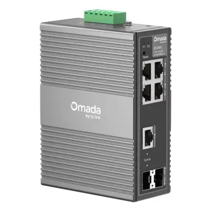 TP-Link Omada IES206G przełącznik sieciowy zarządzalny Gigabit Ethernet (10/100/1000) czarny