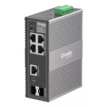 TP-Link Omada IES206G przełącznik sieciowy zarządzalny Gigabit Ethernet (10/100/1000) czarny
