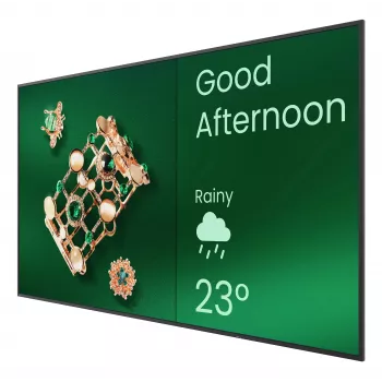 BenQ ST4304 Cyfrowy panel informacyjny 109,2 cm (43 cale) 350 cd/m² 4K Ultra HD Czarny Wbudowany procesor Android 14 18/7