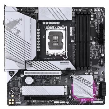 Płyta główna GIGABYTE B760M AORUS ELITE WIFI6E GEN5 — Micro ATX, LGA1700, DDR5 do 5600MHz, 12+1+1 VRM, 2x PCIe4.0 M.2, Wi‑Fi 6E, 2.5 GbE
