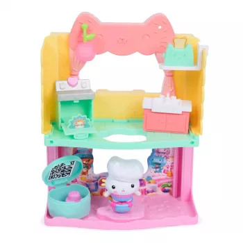 Figurka akcji Gabby's Dollhouse Cakey's Sprinkle Cake-tastic Kitchen Wielokolorowy