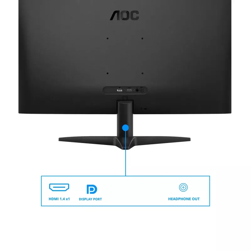 Monitor komputerowy AOC B3 27B36X 68,6 cm (27 cali) 1920 x 1080 pikseli Full HD LED Czarny