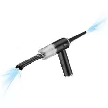 Mini dmuchawa MEDIA-TECH MT6538 2 W 1 Jet Air Duster — bezprzewodowy ręczny czyścik, 2000 mAh, 65 W, 2500 l/min, 7000 Pa