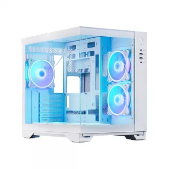 Obudowa komputerowa Chieftec GM-30W-TG-OP Cube biały