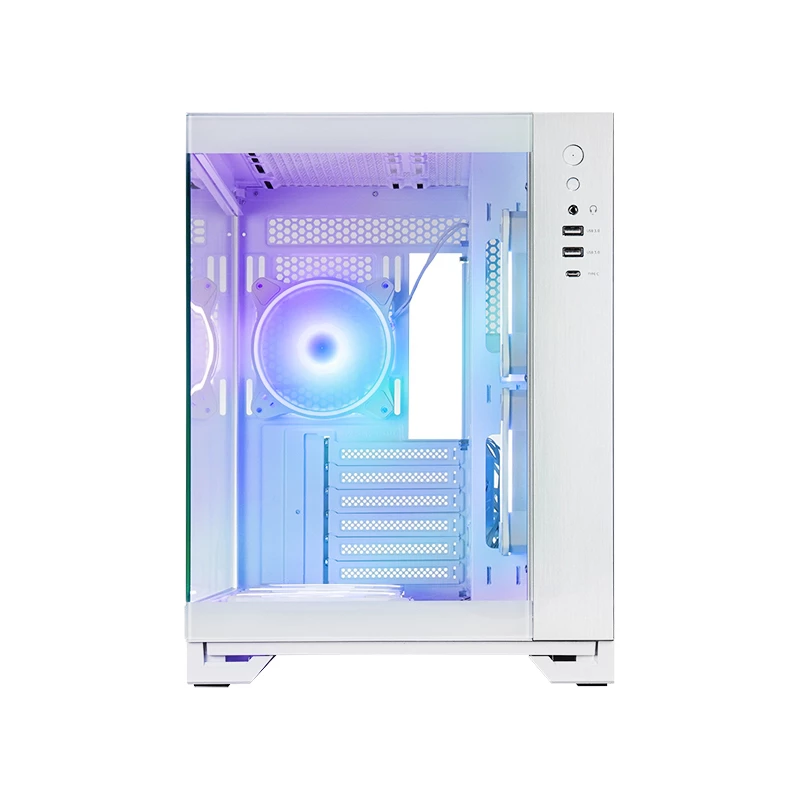 Obudowa komputerowa Chieftec GM-30W-TG-OP Cube biały
