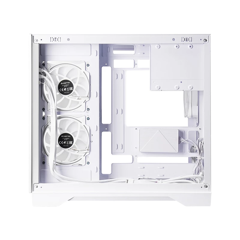 Obudowa komputerowa Chieftec GM-30W-TG-OP Cube biały