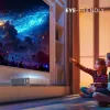 Projektor Hisense 120L5ND Ultra krótkiego rzutu 2700 ANSI lumenów DLP UHD 4K (3840x2160) Czarny, Srebrny 3D