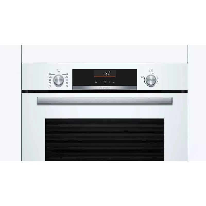 Piekarnik elektryczny do zabudowy Bosch Serie 6 HBG536EW4 — 71 L, 3400 W, biały, EasyClean, 10 programów automatycznych