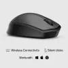 HP 280 Silent Wireless mysz, praworęczna, optyczna, RF bezprzewodowa, czarna