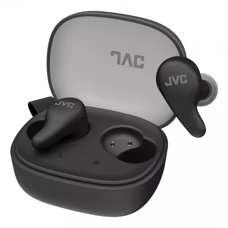 JVC HA-A23T-B-U słuchawki/zestaw słuchawkowy True Wireless Stereo (TWS) douszne Rozmowy/Muzyka/Sport/Codzienne Bluetooth Czarny