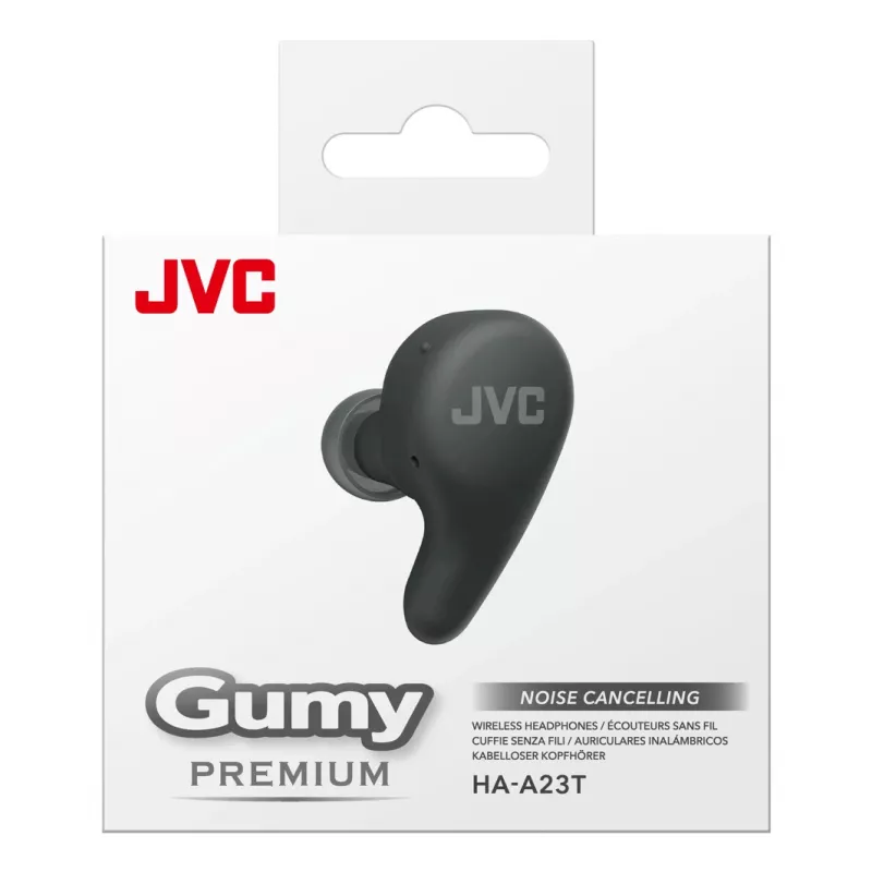 JVC HA-A23T-B-U słuchawki/zestaw słuchawkowy True Wireless Stereo (TWS) douszne Rozmowy/Muzyka/Sport/Codzienne Bluetooth Czarny