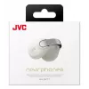 JVC HA-NP1T Zestaw słuchawkowy True Wireless Stereo (TWS) na klips do ucha Rozmowy/Muzyka USB Typu-C Bluetooth Srebrny, Biały