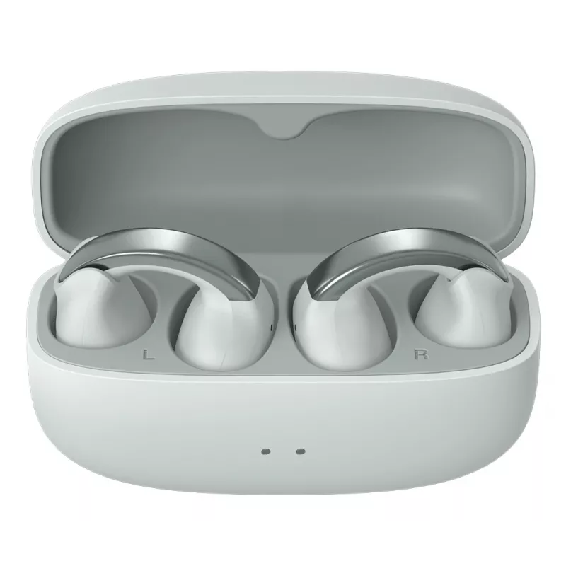 JVC HA-NP1T Headset True Wireless Stereo (TWS) Ear-clip-on Calls/Music USB Type-C Bluetooth szary, srebrny
