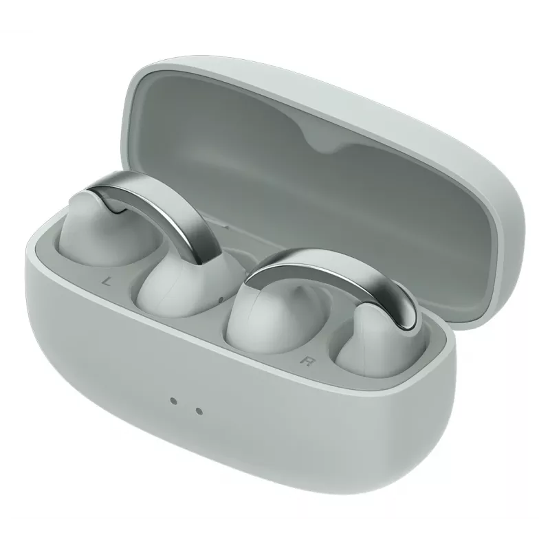 JVC HA-NP1T Headset True Wireless Stereo (TWS) Ear-clip-on Calls/Music USB Type-C Bluetooth szary, srebrny