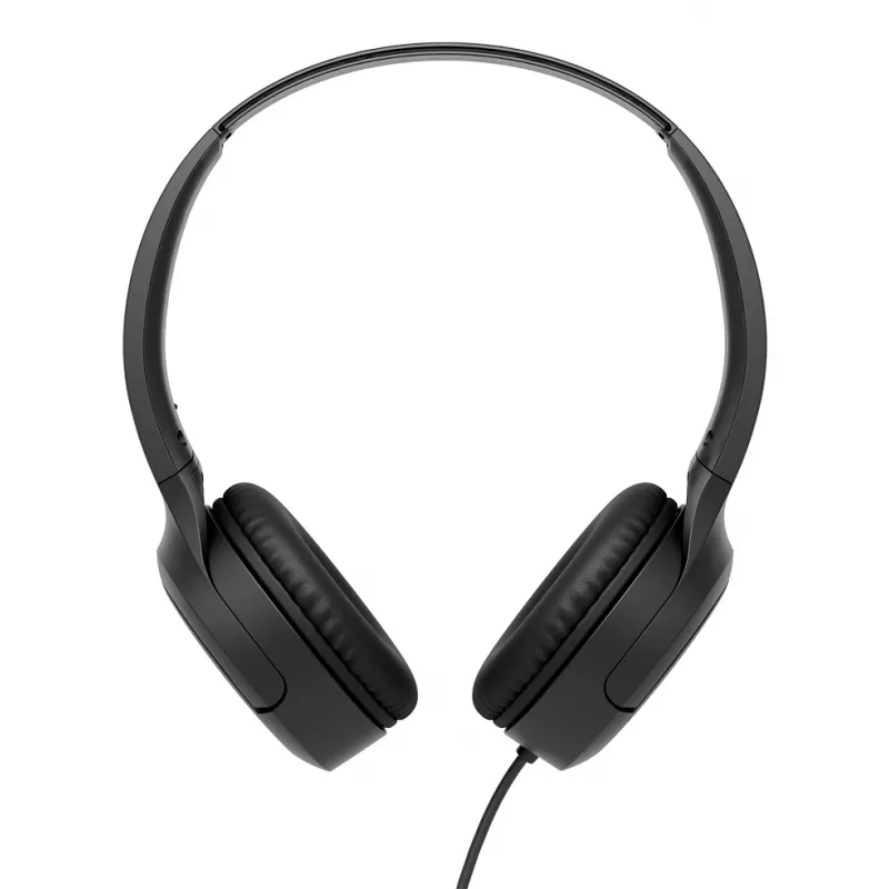 Zestaw słuchawkowy JVC HA-S33UC binauralny przewodowy, pałąk nagłowny, 2 przetworniki 29,7 mm, 20–20000 Hz, kabel 1,2 m, mikrofon wbudowany, czarny