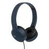 Przewodowe słuchawki binauralne JVC HA-S33UCAU, pałąk nagłowny, USB-C, 2 przetworniki 2,97 cm, 20–20000 Hz, kabel 1,2 m, niebieskie