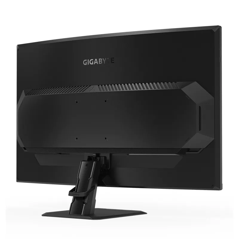 GIGABYTE GS32QCA 31,5-calowy zakrzywiony monitor gamingowy QHD — 2560 x 1440, 180Hz, 1ms, 250 cd/m², FreeSync, gotowy na HDR, HDMI 2.0, DisplayPort 1.4