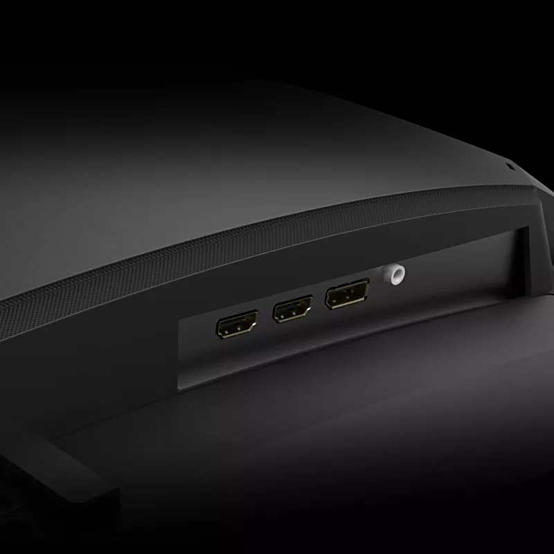 GIGABYTE GS32QCA 31,5-calowy zakrzywiony monitor gamingowy QHD — 2560 x 1440, 180Hz, 1ms, 250 cd/m², FreeSync, gotowy na HDR, HDMI 2.0, DisplayPort 1.4