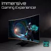 GIGABYTE GS32QCA 31,5-calowy zakrzywiony monitor gamingowy QHD — 2560 x 1440, 180Hz, 1ms, 250 cd/m², FreeSync, gotowy na HDR, HDMI 2.0, DisplayPort 1.4