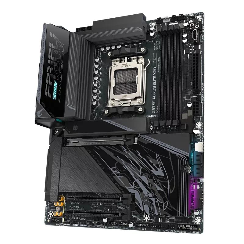 Płyta główna GIGABYTE X870E AORUS ELITE X3D, AMD AM5, ATX