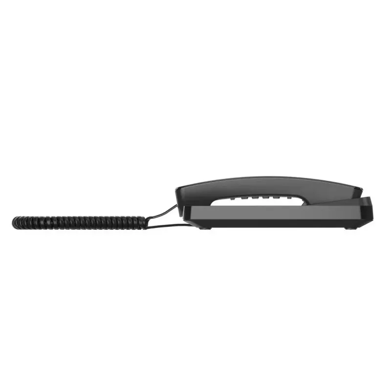 Telefon analogowy Gigaset DESK 200 z przewodową słuchawką, czarny