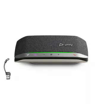 Głośnik konferencyjny Poly HP Poly Sync 20 z Bluetooth, adapterem USB-C/A, Micro-USB, baterią 20h, czarny