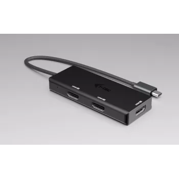 i-tec USB-C Triple 4K HDMI Video Adapter, Power Delivery 100W