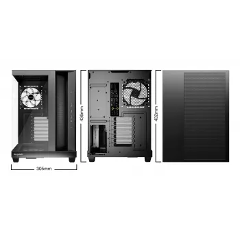 Obudowa PC be quiet! Light Base 500 LX Czarna Midi Tower ATX 3x wentylatory 120mm