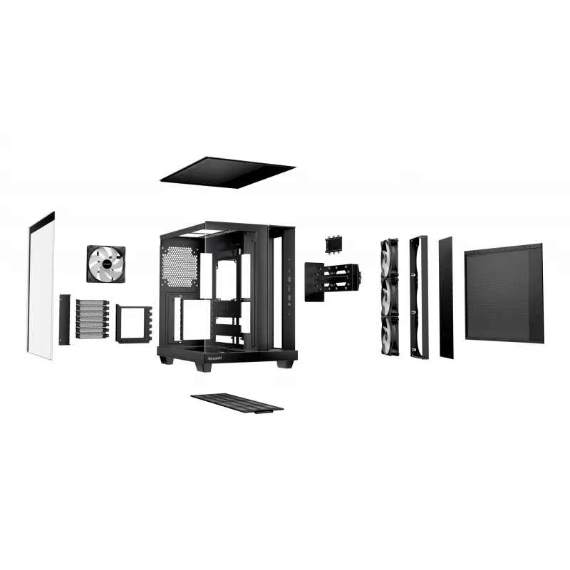Obudowa PC be quiet! Light Base 500 LX Czarna Midi Tower ATX 3x wentylatory 120mm