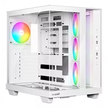 Obudowa PC be quiet Light Base 500 LX biały Midi Tower ATX/PS2 PSU support 3x120 mm front 1x120 mm rear supports 2.5/3.5 inch drives 305×436×432 mm