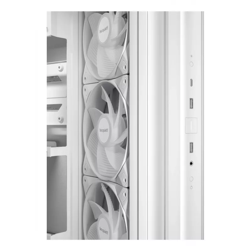 Obudowa PC be quiet Light Base 500 LX biały Midi Tower ATX/PS2 PSU support 3x120 mm front 1x120 mm rear supports 2.5/3.5 inch drives 305×436×432 mm