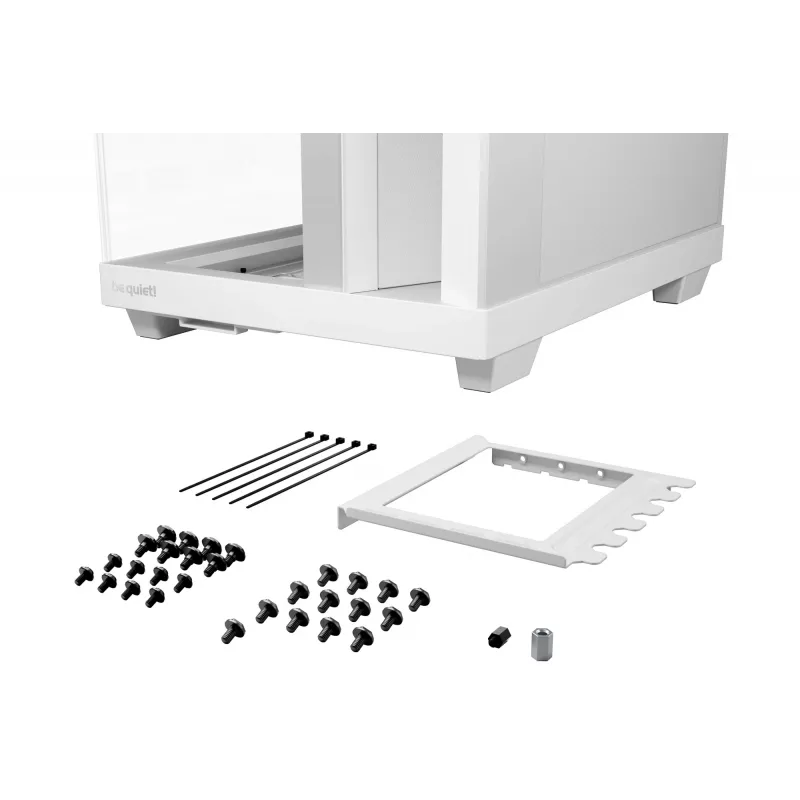 Obudowa PC be quiet Light Base 500 LX biały Midi Tower ATX/PS2 PSU support 3x120 mm front 1x120 mm rear supports 2.5/3.5 inch drives 305×436×432 mm