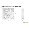be quiet! Pure Wings 3 120mm | PWM Reverse biały Triple-Pack Wentylator do obudowy komputera 12 cm 3 szt.
