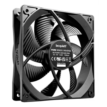 be quiet Pure Wings 3 120mm | PWM Reverse Triple-Pack Wentylator do obudowy komputera 12 cm Czarny 3 szt.