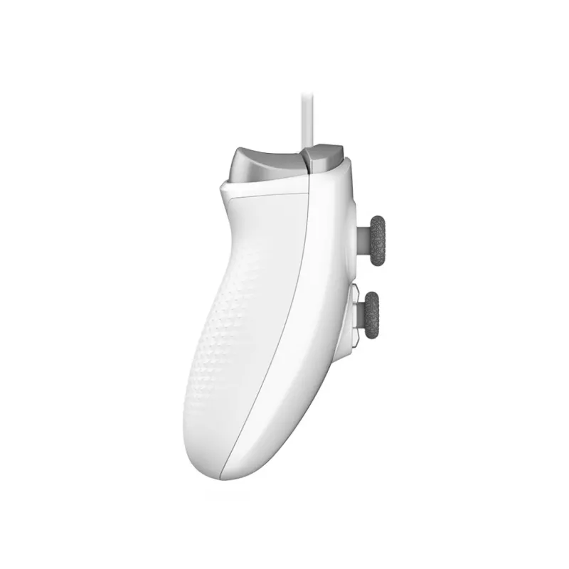 Przewodowy kontroler do gier USB MSI FORCE GC200 biały — ergonomiczna konstrukcja, połączenie przewodowe
