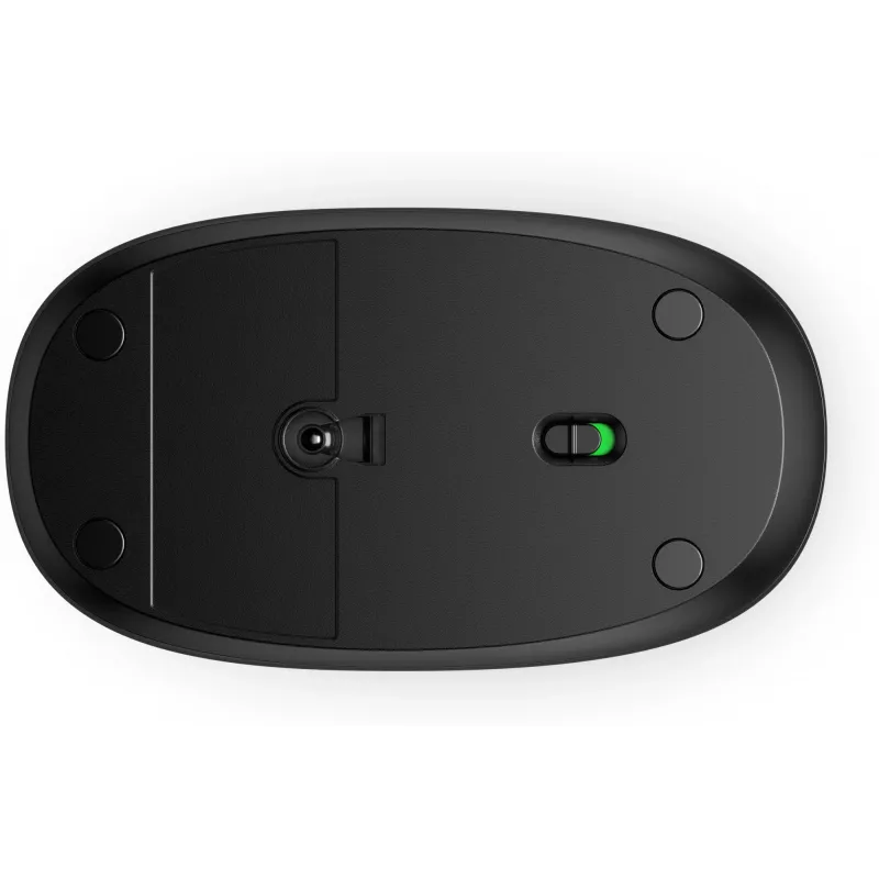 Mysz HP 240 Czarny Bluetooth, symetryczna, optyczna, Bluetooth, 1600 DPI, czarna