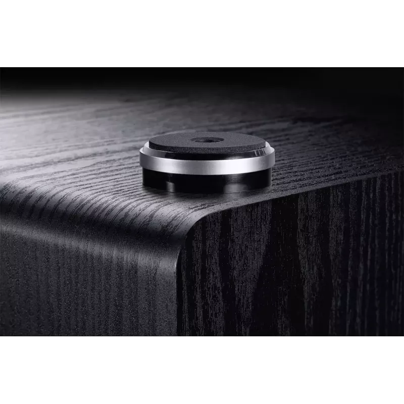 Aktywny subwoofer Magnat Alpha RS12 — przetwornik 12 cali, 120 W RMS, 20–200 Hz, klasa D, czarny