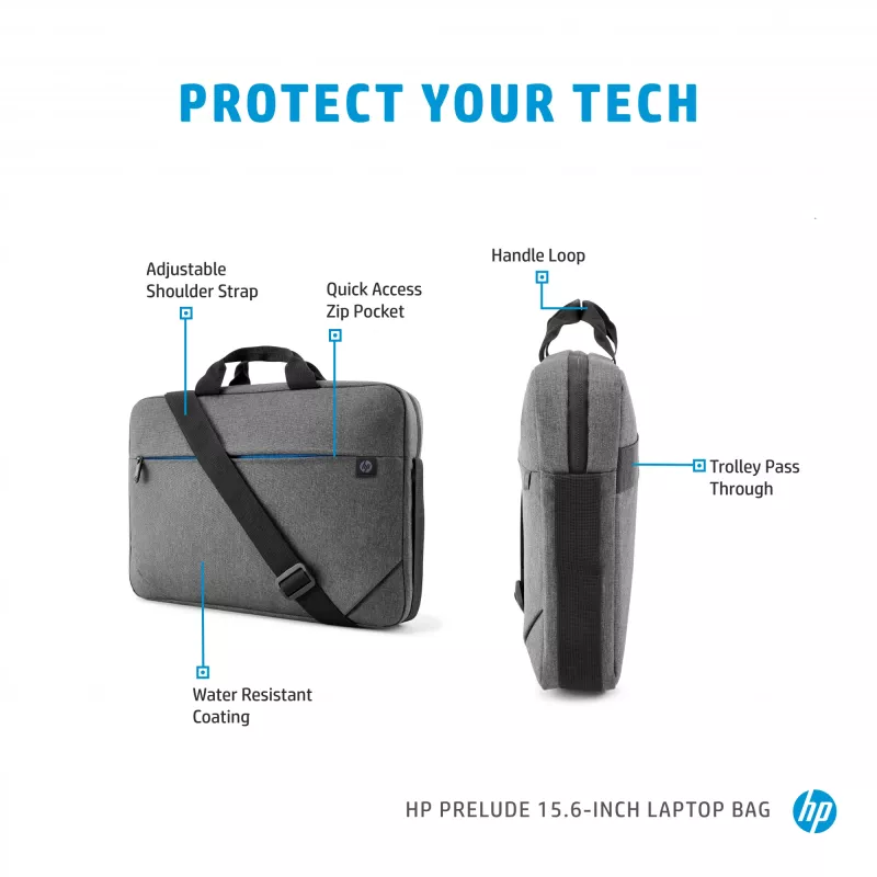 Torba na laptopa HP Prelude 15.6 cala, Aktówka, 39,6 cm (15,6 cala), 300 g