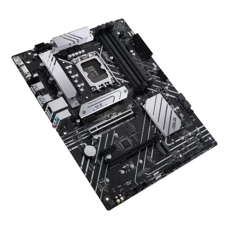 Płyta główna ASUS PRIME B660-PLUS D4 — Intel B660, LGA 1700, ATX, DDR4, 4× DIMM, 128 GB, 3× M.2, 2.5 Gb LAN