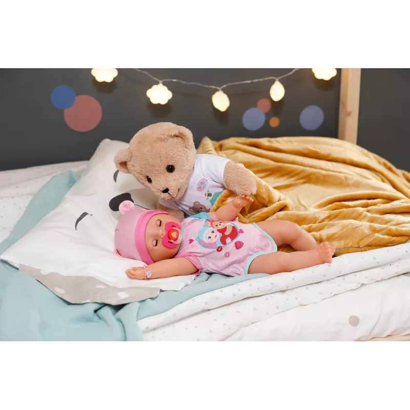 BABY born @ Emma 43cm, lalka bobas, Dziewczynka, 3 lat, Chłopiec/Dziewczynka, 430 mm, Wielokolorowy