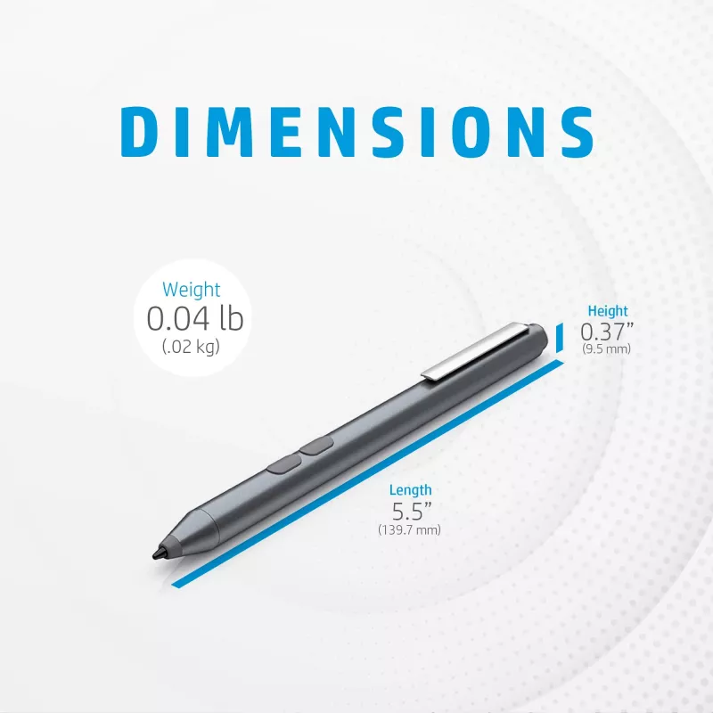 HP MPP 1.51 Pen, Laptop, HP, Szary, MPP, Chiny, 10 g