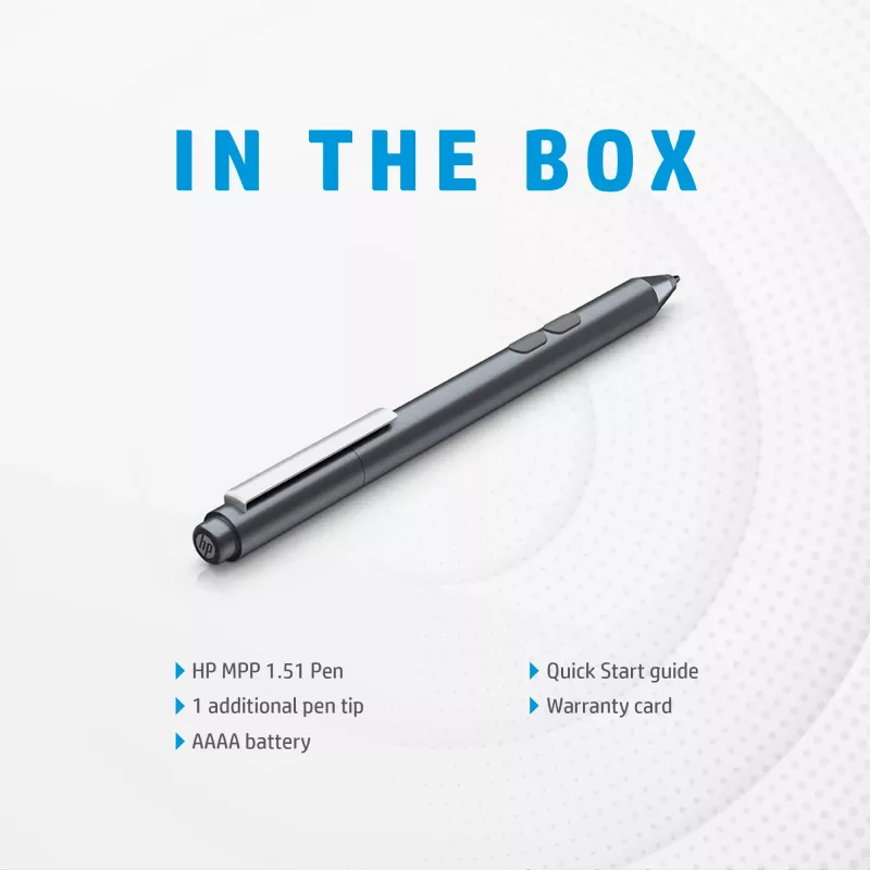 HP MPP 1.51 Pen, Laptop, HP, Szary, MPP, Chiny, 10 g