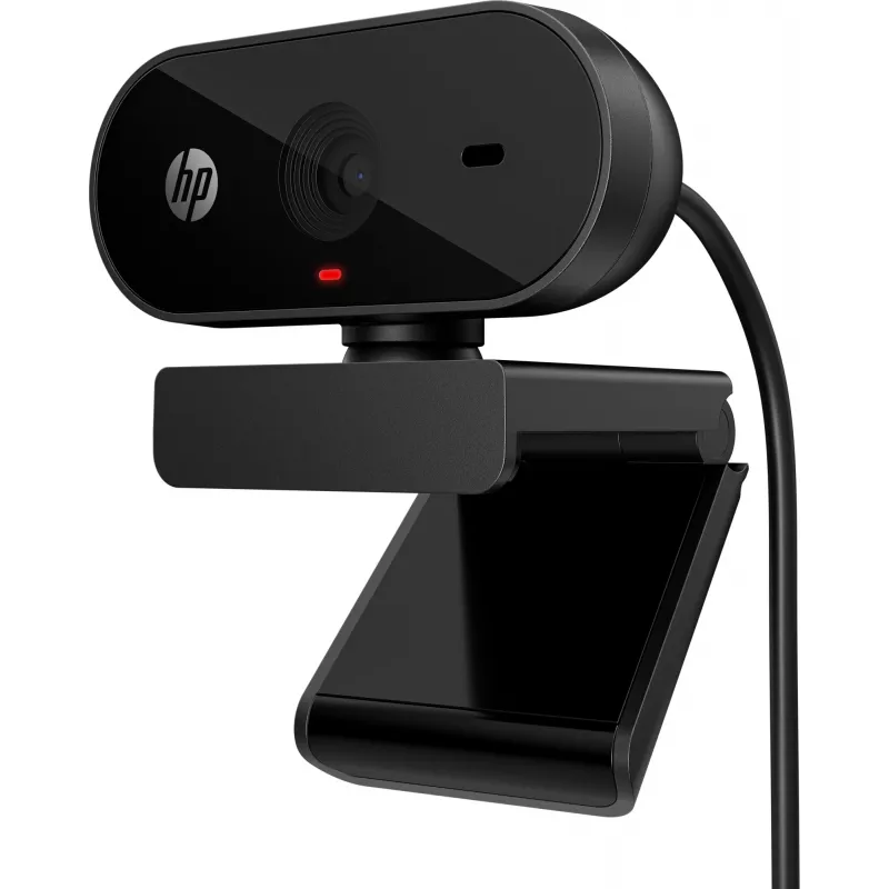 Kamera internetowa HP 320 FHD, 1920 x 1080 pikseli, Full HD, 30 kl./s, Domowa, USB, czarna
