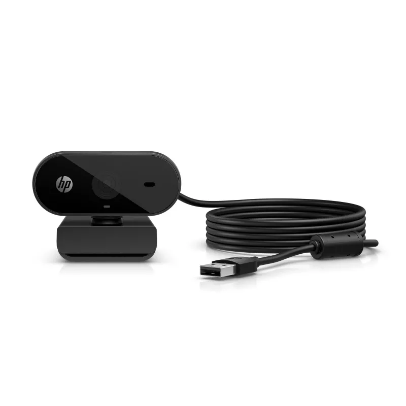 Kamera internetowa HP 320 FHD, 1920 x 1080 pikseli, Full HD, 30 kl./s, Domowa, USB, czarna