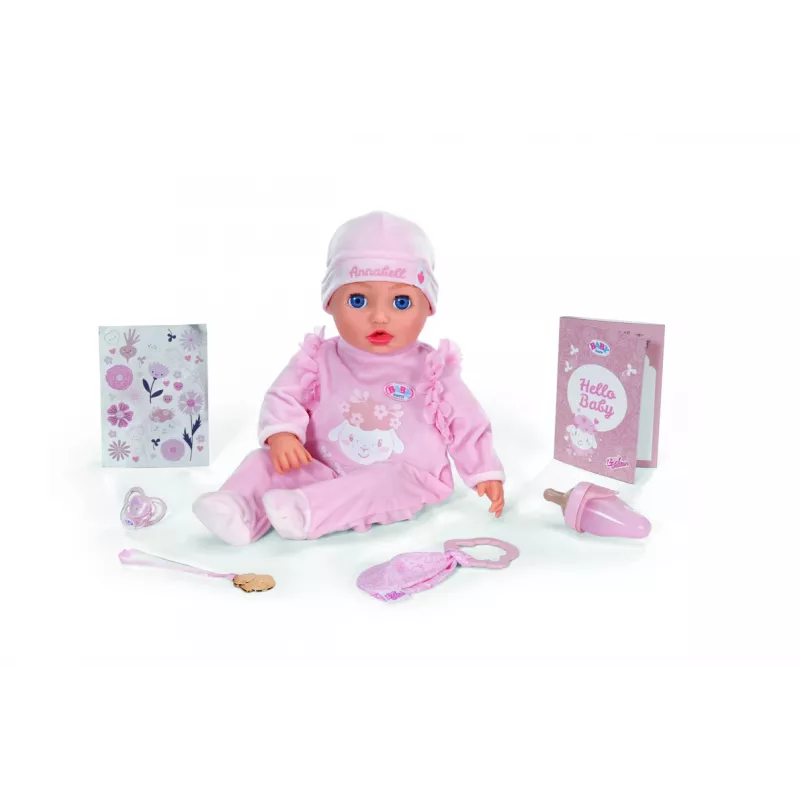 Lalka zapf creation ZAPF BABY born Annabell 43cm – lalka bobas, 43 cm